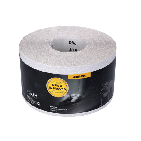 Mirka BASECUT Schleifpapier 115 mm x 50 m P80 Schleifrolle ( 2251100180N ) Universal Schleifpapier - Toolbrothers