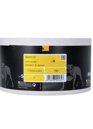 Mirka BASECUT Schleifpapier 115 mm x 50 m P80 Schleifrolle ( 2251100180N ) Universal Schleifpapier - Toolbrothers