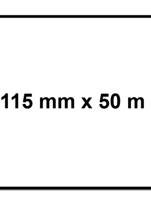 Papel de lija Mirka BASECUT 115 mm x 50 m P100 rollo de lija (2251100110N) papel de lija universal