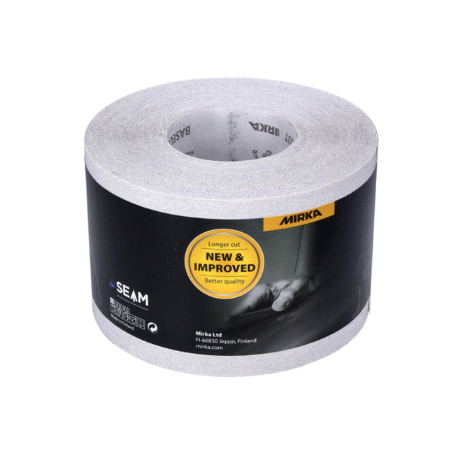 Mirka BASECUT Rotolo di carta abrasiva universale 115 mm x 50 m / P120 - ( 2251100112N )