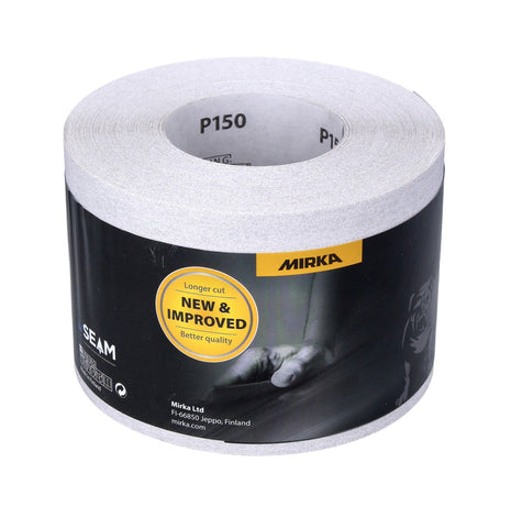 Papel de lija Mirka BASECUT 115 mm x 50 m P150 rollo de lija (2251100115N) papel de lija universal