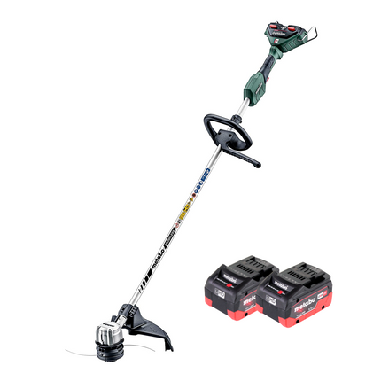 Metabo FSD 36-18 LTX BL 40 Decespugliatore a batteria 36 V ( 2x 18 V ) impugnatura rotonda brushless + 2x batteria 5,5 Ah - senza caricabatterie