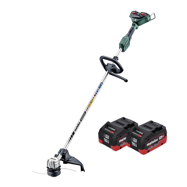 Metabo FSD 36-18 LTX BL 40 Decespugliatore a batteria 36 V ( 2x 18 V ) impugnatura rotonda brushless + 2x batteria 10,0 Ah - senza caricabatterie