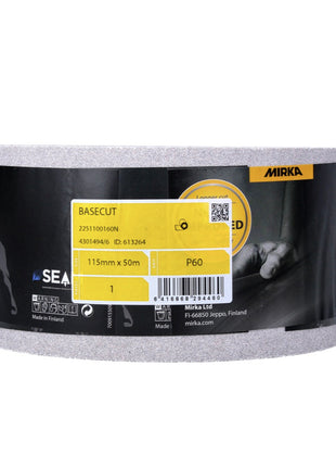 Mirka BASECUT Schleifpapier 115 mm x 50 m P60 2x Schleifrolle ( 2x 2251100160N ) Universal Schleifpapier - Toolbrothers