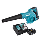 Makita DUB 185 RF1 Akku Laubbläser Gebläse 18 V + 1x Akku 3,0 Ah + Ladegerät