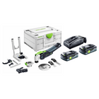 Festool VECTURO OSC 18 E-Basic Set Akku Oszillierer 18 V Starlock Max Brushless + 2x Akku 4,0 Ah + Ladegerät + 7 tlg. Zubehör Set + Systainer - Toolbrothers