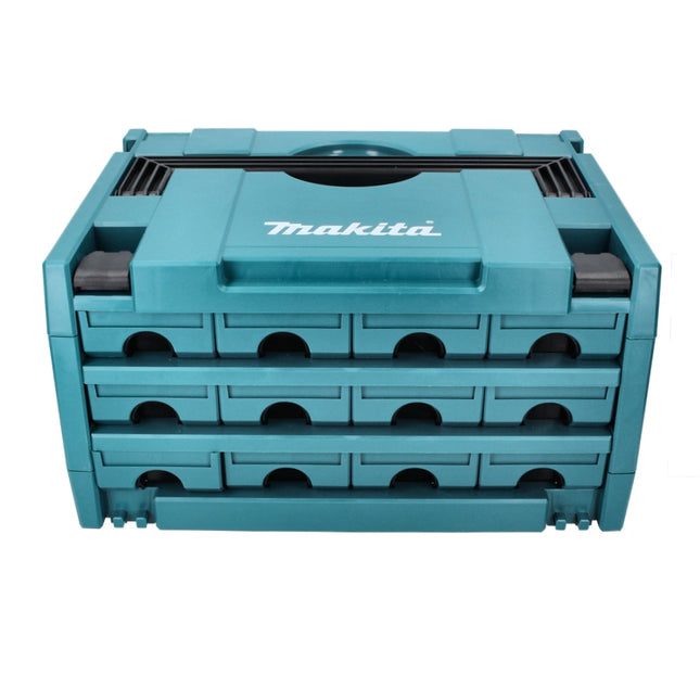 Makita MAKSTOR 3.12 Valigetta degli attrezzi con 12 cassetti ( P-84327 ) 395 x 295 x 215 mm