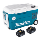 Caja de refrigeración y calefacción con batería Makita DCW 180 G 36 V (2x 18 V) 20 L + 2x batería 6,0 Ah - sin cargador