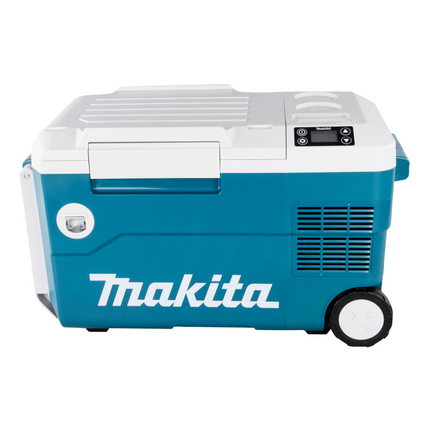 Makita DCW 180 PG Compressore refrigerante e riscaldatore a batteria 36 V ( 2x 18 V ) 20 L + 2x batteria 6,0 Ah + doppio caricabatterie