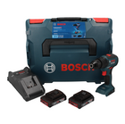 Bosch GSB 18 V-55 Professional Perceuse-visseuse sans fil sans balai + 2x Batteries 2,0 Ah + 1x Chargeur + Coffret  ( 06019H5370 )