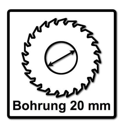 Festool Kreissägeblatt Laminate/HPL HW 160 x 1,8 x 20 TF52 ( 205554 ) für Tauchsägen TS 55 F, TSC 55 K & Handkreissägen HK 55, HKC 55 - Toolbrothers