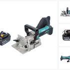 Makita DPJ 180 F1 Akku Nutfräse 18 V 100 mm + 1x Akku 3,0 Ah - ohne Ladegerät - Toolbrothers