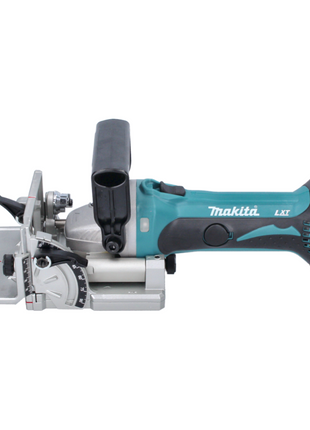 Makita DPJ 180 T1 Akku Nutfräse 18 V 100 mm + 1x Akku 5,0 Ah - ohne Ladegerät - Toolbrothers