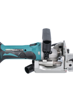 Makita DPJ 180 T1 Akku Nutfräse 18 V 100 mm + 1x Akku 5,0 Ah - ohne Ladegerät - Toolbrothers