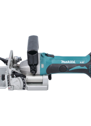 Makita DPJ 180 G1 Akku Nutfräse 18 V 100 mm + 1x Akku 6,0 Ah - ohne Ladegerät - Toolbrothers