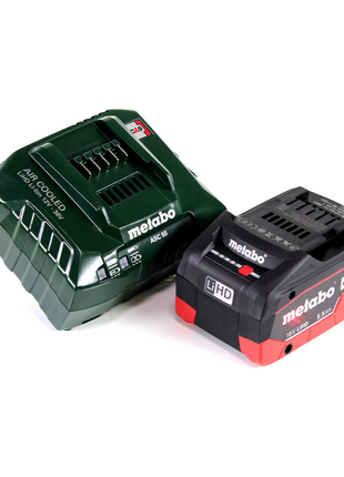 Cisaille à gazon et arbustes à batterie Metabo SGS 18 LTX Q 18 V + 1x batterie 5,5 Ah + chargeur + métaBOX