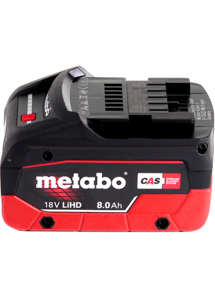 Metabo SGS 18 LTX Q Akku Gras und Strauchschere 18 V + 1x Akku 8,0 Ah + metaBOX - ohne Ladegerät