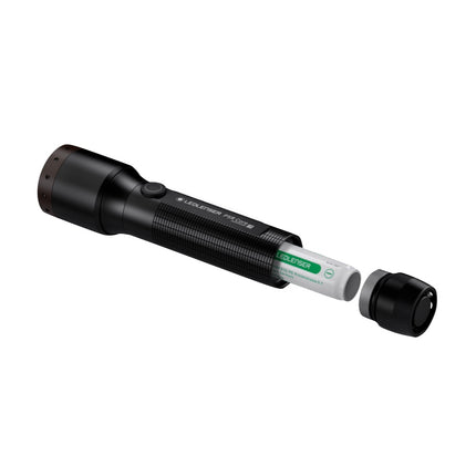 Ledlenser P5R Core LED Taschenlampe 500 lm IPX8 Schwarz ( 502178 ) + 1x Akku + 1x Ladekabel - Toolbrothers