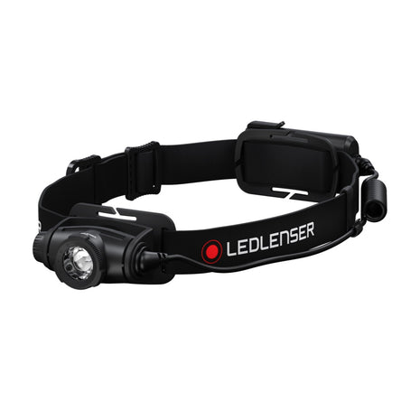 Ledlenser H5 Core LED Lampe frontale 350 lm IP67 Noir + 1x Batterie + Câble de chargement ( 502193 )