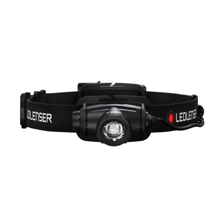 Ledlenser H5 Core LED Lampada frontale 350 lm, IP67, nera ( 502193 ) + 1x Batteria + 1x Cavo di alimentazione