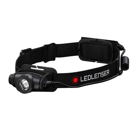 Ledlenser H5R Core LED Lampe frontale 500 lm IP67 Noir + 1x Batterie + Câble de chargement ( 502121 )