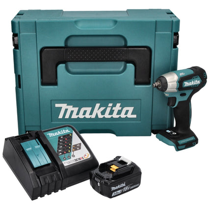Makita DTW 180 RF1J Avvitatore a impatto a batteria 18 V 180 Nm 3/8" Brushless + 1x batteria 3,0 Ah + caricabatteria + Makpac