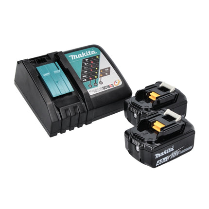 Avvitatore a impatto a batteria Makita DTW 180 RMJ 18 V 180 Nm 3/8" Brushless + 2x batteria 4,0 Ah + caricabatteria + Makpac