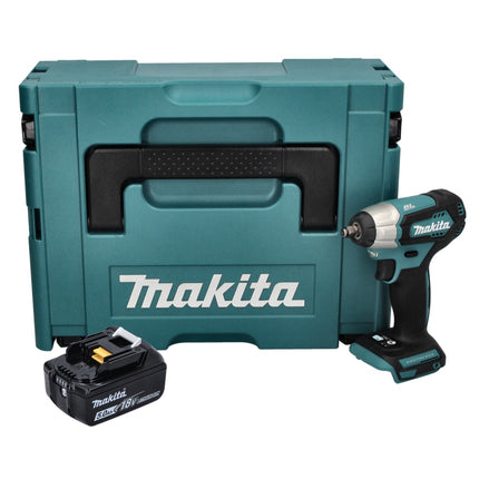Avvitatore a impatto a batteria Makita DTW 180 T1J 18 V 180 Nm 3/8" Brushless + 1x batteria 5,0 Ah + Makpac - senza caricabatteria