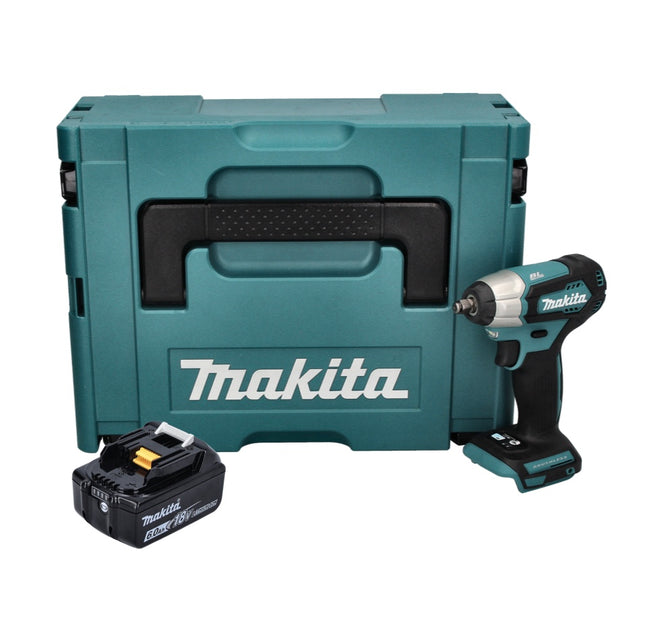 Avvitatore a impatto a batteria Makita DTW 180 G1J 18 V 180 Nm 3/8" Brushless + 1x batteria 6,0 Ah + Makpac - senza caricabatteria