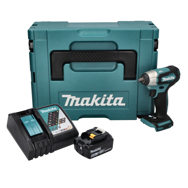 Makita DTW 180 RG1J Avvitatore a impatto a batteria 18 V 180 Nm 3/8" Brushless + 1x batteria 6,0 Ah + caricabatteria + Makpac
