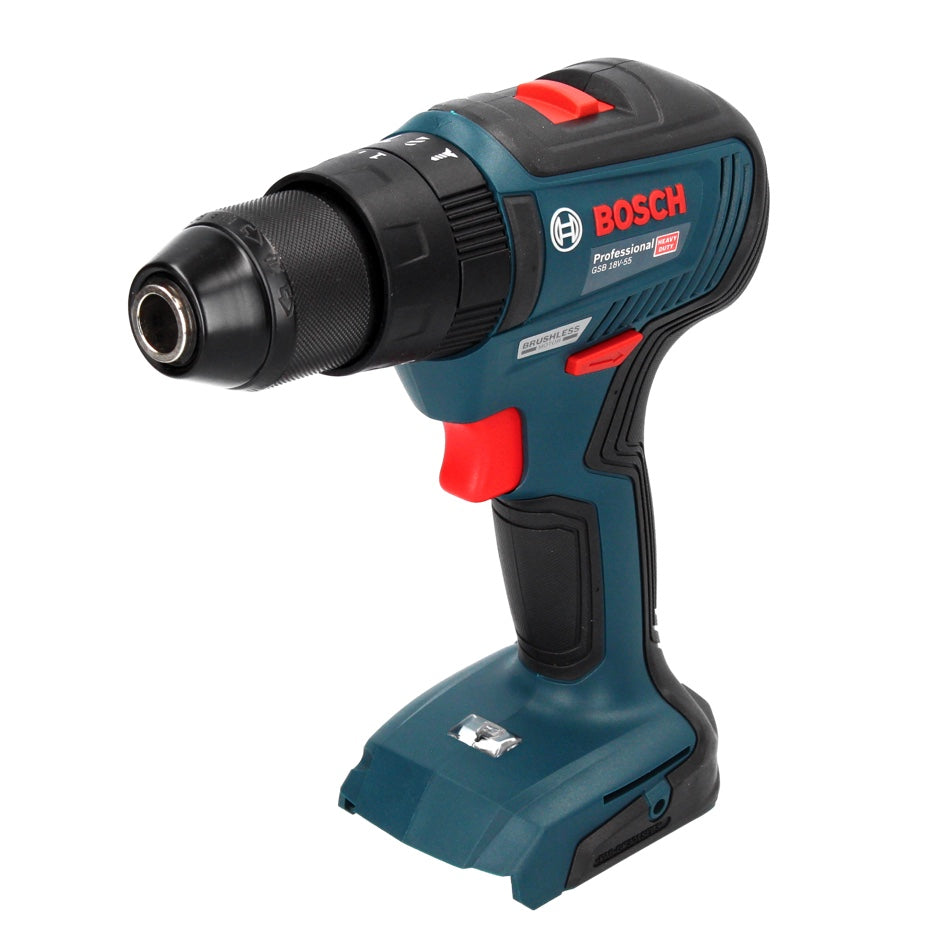 Bosch GSB 18V-55 Professional Trapano avvitatore a batteria 18V 55Nm Brushless - senza batterie, senza caricabatterie