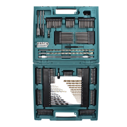Set di punte e trapani Makita - Punte / trapani / chiavi a bussola, 200 pz. (D-37194)
