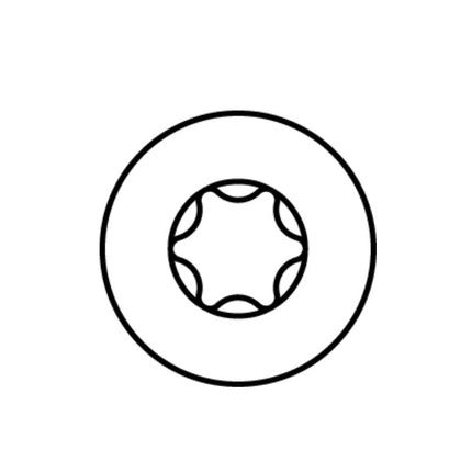 HECO TOPIX plus Viti per legno Professional 6,0 x 60 mm - 100 pz. ( 61063 ) filettatura completa, testa bombata, T-Drive, zincata blu, A3K