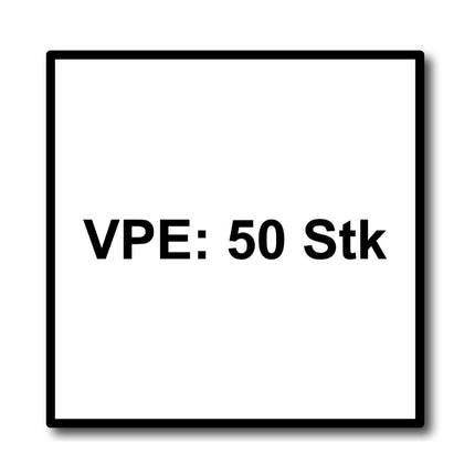 HECO TOPIX plus Viti per legno professionali 8,0 x 200 mm, 50 pz. ( 61319 ) - parzialmente filettata, testa bombata, T-Drive, zincata blu, A3K