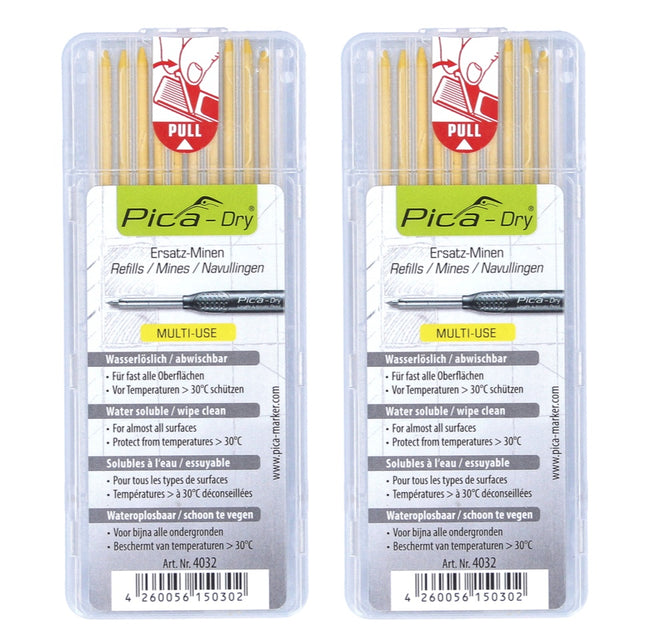 Pica DRY Mine di ricambio idrosolubili gialle - 20 pz. ( 2x 4032 )