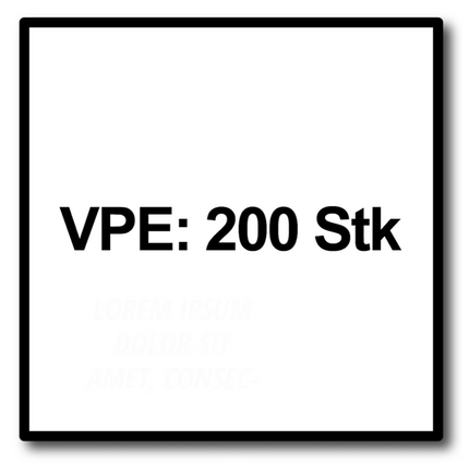 HECO TOPIX plus Profi Holzbauschraube 6,0 x 100 mm 200 Stück ( 2x 61117 ) Teilgewinde Holzschraube, Tellerkopf, T-Drive, verzinkt blau, A3K