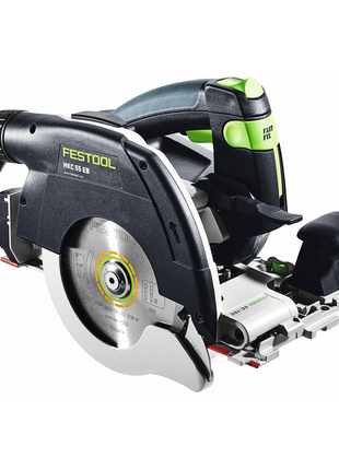 Festool HKC 55 EB-Basic Akku Handkreissäge 18 V 160 mm Brushless ( 576163 ) + 2x Akku 4,0 Ah + Ladegerät + Systainer - Toolbrothers