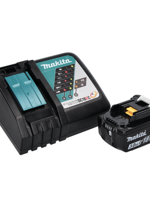 Makita DHP 458 RF1 Akku Schlagbohrschrauber 18 V 91 Nm + 1x Akku 3,0 Ah + Ladegerät + 40 tlg. Bit Set