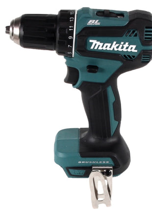 Makita DDF 485 RF1 Akku Bohrschrauber 18 V 50 Nm Brushless + 1x Akku 3,0 Ah + Ladegerät + 26 tlg. Bit Steckschlüssel Set