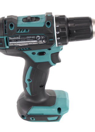 Taladro atornillador inalámbrico Makita DDF 482 Z 18 V 62 Nm + juego de puntas 40 piezas - sin batería, sin cargador