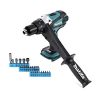 Makita DDF 458 Z Perceuse visseuse sans fil 18V, 91 Nm + Set d'embouts, 26 pcs. - sans batterie, sans chargeur