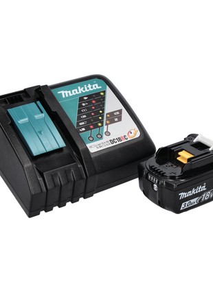 Makita DDF 458 RF1 Perceuse-visseuse sans fil 18 V 91 Nm + 1x Batterie 3,0 Ah + Chargeur + Jeu d'embouts - 40 pièces