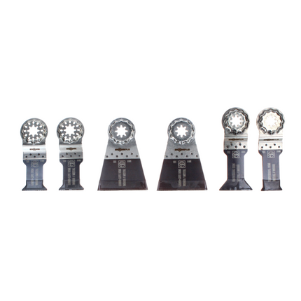 FEIN Best Of E-Cut Set di Lame Starlock Max Wood & Metal - 6 pz. ( 35222967030 ) - acciaio HCS