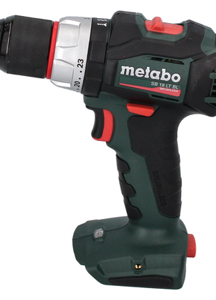 Taladro percutor a batería Metabo SB 18 LT BL 18 V 75 Nm sin escobillas (602316840) + metaBOX - sin batería, sin cargador