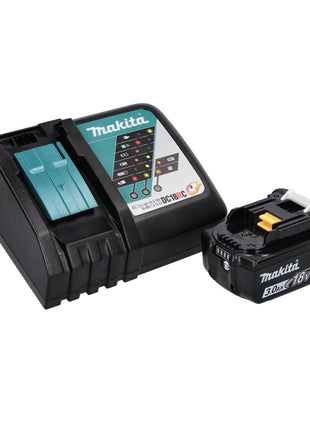 Makita DHP 458 RF1 Perceuse-visseuse à percussion sans fil 18 V 91 Nm + 1x Batterie 3,0 Ah + Chargeur