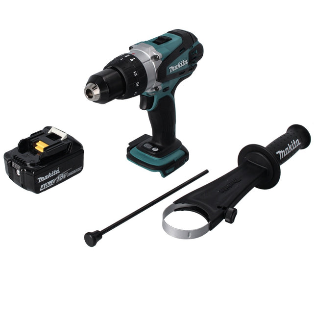 Makita DHP 458 M1 trapano a percussione a batteria 18 V 91 Nm + 1x batteria ricaricabile 4,0 Ah - senza caricabatterie