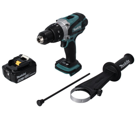 Makita DHP 458 M1 trapano a percussione a batteria 18 V 91 Nm + 1x batteria ricaricabile 4,0 Ah - senza caricabatterie