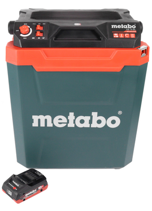 Metabo KB 18 BL Akku Kühlbox 18 V mit Warmhaltefunktion 28 l Brushless + 1x Akku 4,0 Ah - ohne Ladegerät