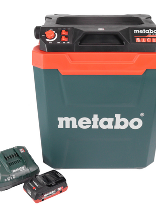 Metabo KB 18 BL Akku Kühlbox 18 V mit Warmhaltefunktion 28 l Brushless + 1x Akku 4,0 Ah + Ladegerät