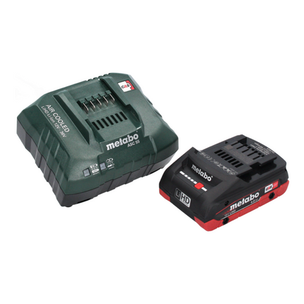 Frigorifero a batteria Metabo KB 18 BL 18 V con funzione keep warm 28 l senza spazzole + 1x batteria ricaricabile 4,0 Ah + caricabatterie